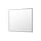 James Martin Vanities Rohe 48in Mirror, Matte Black 715-M48-MB - alternate 3